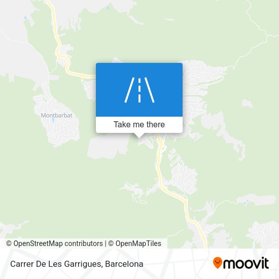 Carrer De Les Garrigues map