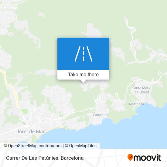 Carrer De Les Petúnies map