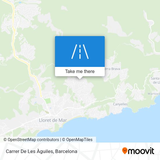 Carrer De Les Àguiles map