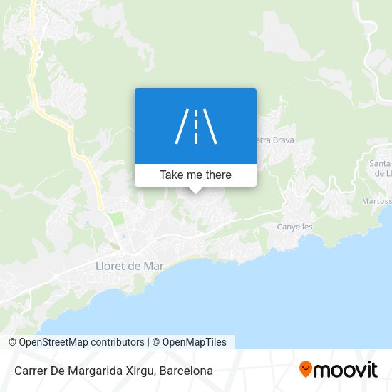 Carrer De Margarida Xirgu map