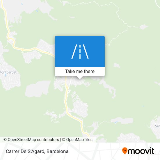 Carrer De S'Agaró map