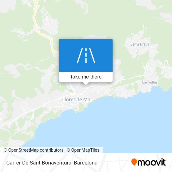 Carrer De Sant Bonaventura map