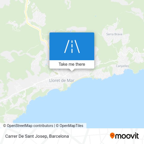Carrer De Sant Josep map