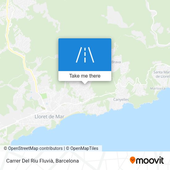 Carrer Del Riu Fluvià map