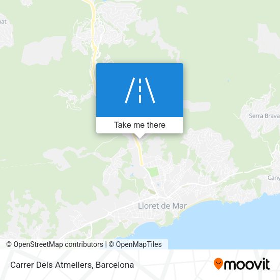 Carrer Dels Atmellers map