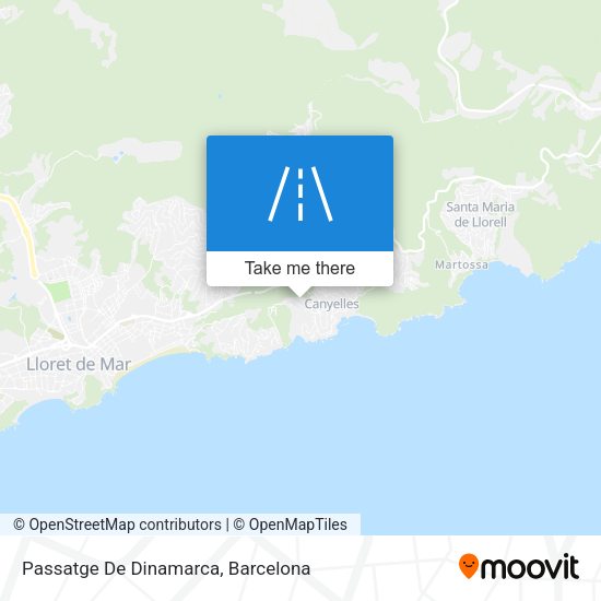 Passatge De Dinamarca map
