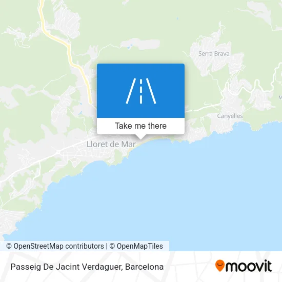 Passeig De Jacint Verdaguer map