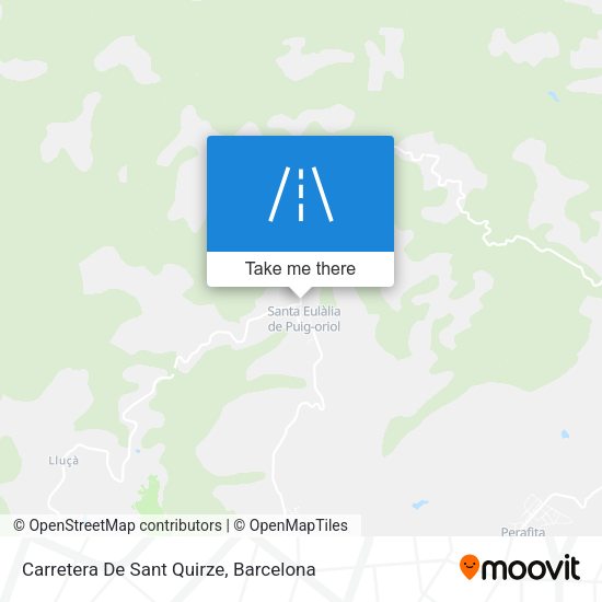 Carretera De Sant Quirze map
