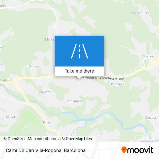 Camí De Can Vila-Rodona map