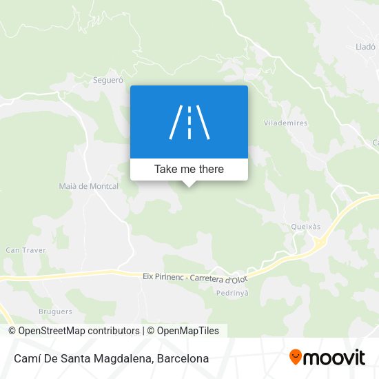 Camí De Santa Magdalena map
