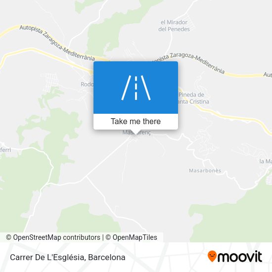 Carrer De L'Església map