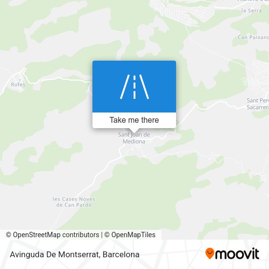 Avinguda De Montserrat map