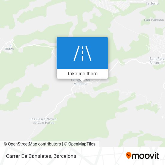 Carrer De Canaletes map