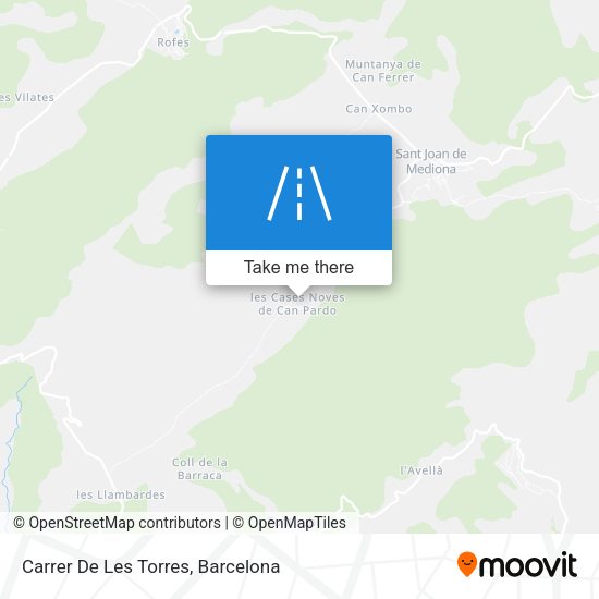 Carrer De Les Torres map