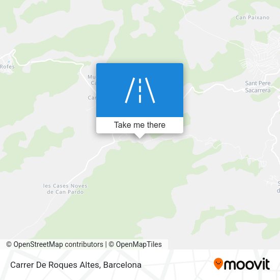 Carrer De Roques Altes map