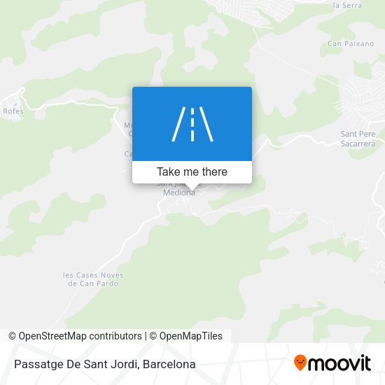 Passatge De Sant Jordi map