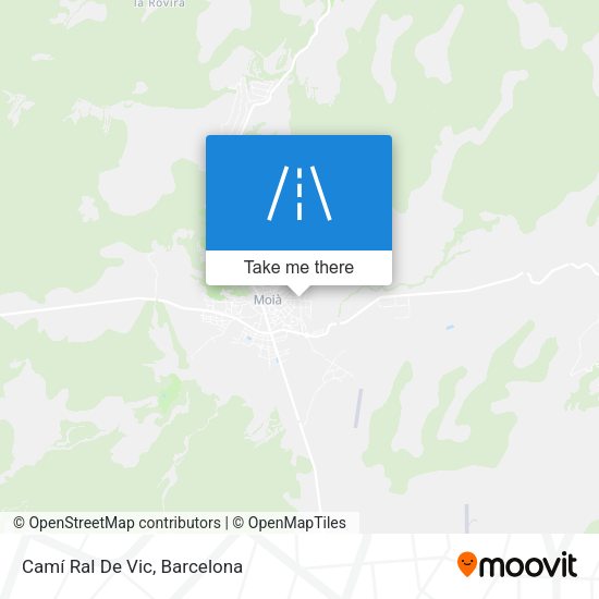 Camí Ral De Vic map