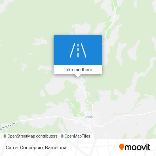 Carrer Concepció map
