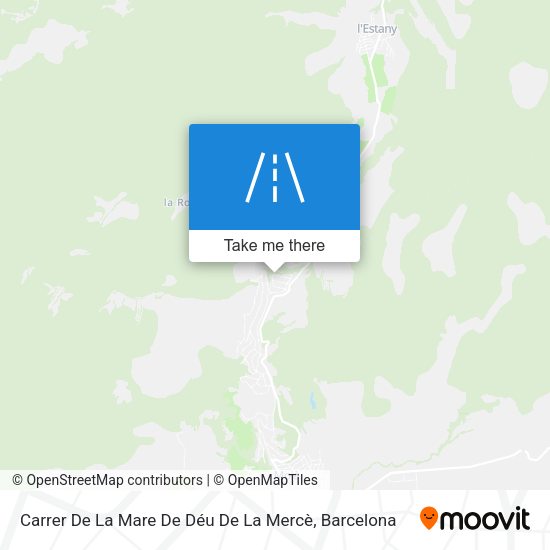 Carrer De La Mare De Déu De La Mercè map