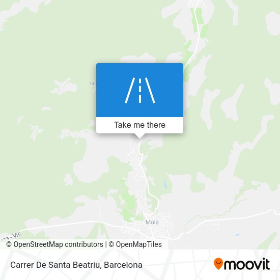 Carrer De Santa Beatriu map