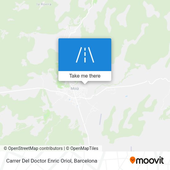 Carrer Del Doctor Enric Oriol map