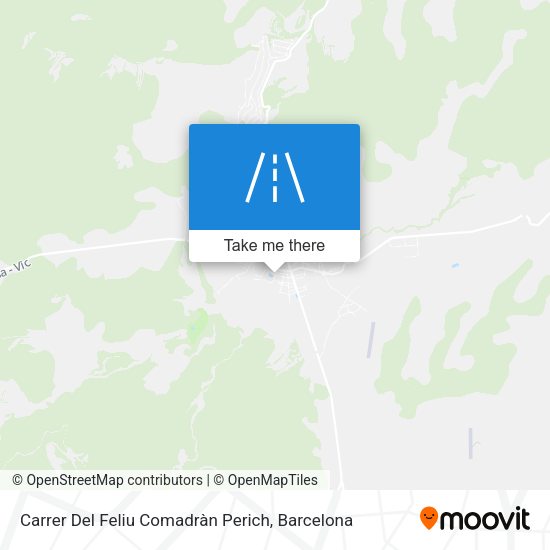 Carrer Del Feliu Comadràn Perich map