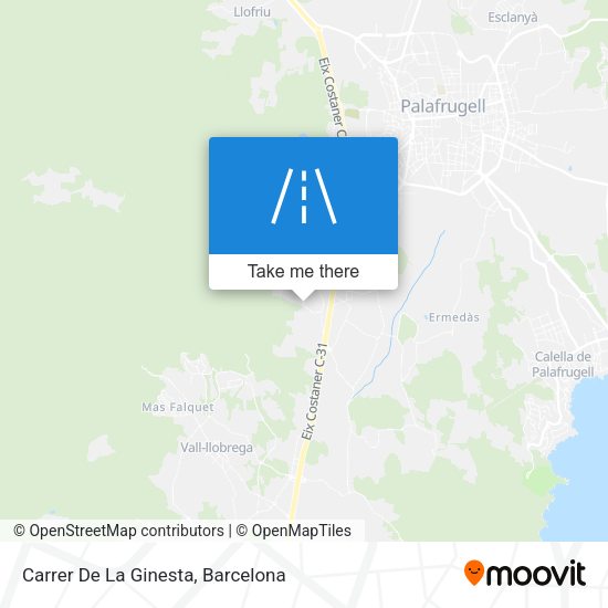 Carrer De La Ginesta map
