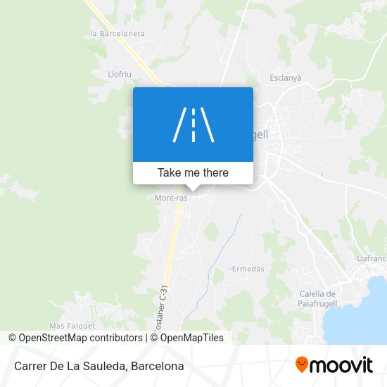Carrer De La Sauleda map