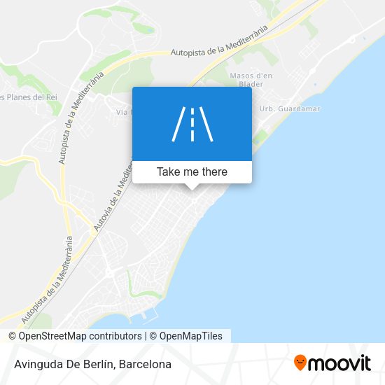 Avinguda De Berlín map
