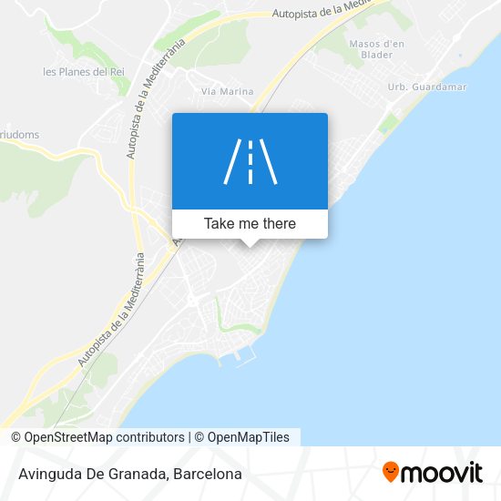 Avinguda De Granada map