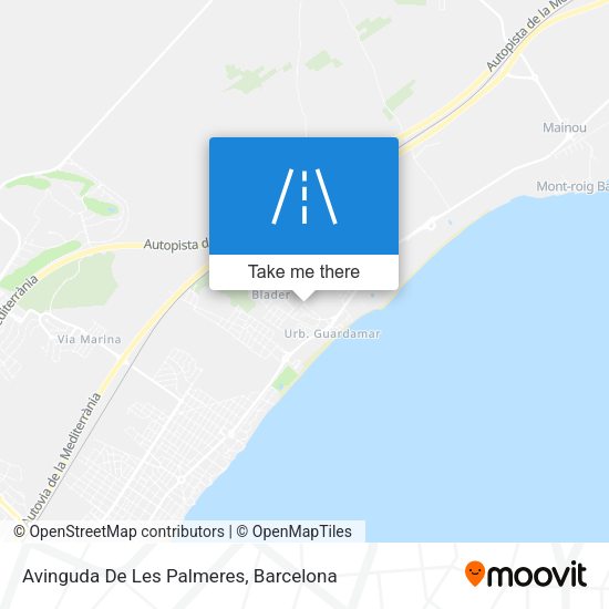 Avinguda De Les Palmeres map