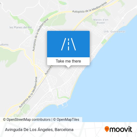 Avinguda De Los Ángeles map