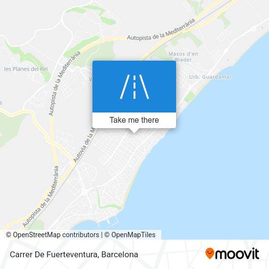 Carrer De Fuerteventura map