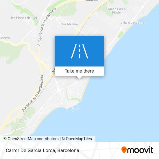 Carrer De García Lorca map