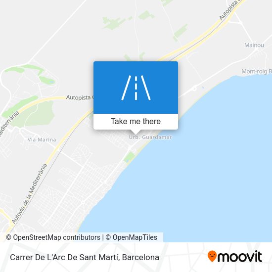 Carrer De L'Arc De Sant Martí map