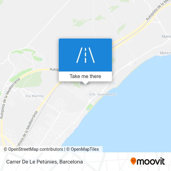 Carrer De Le Petúnies map
