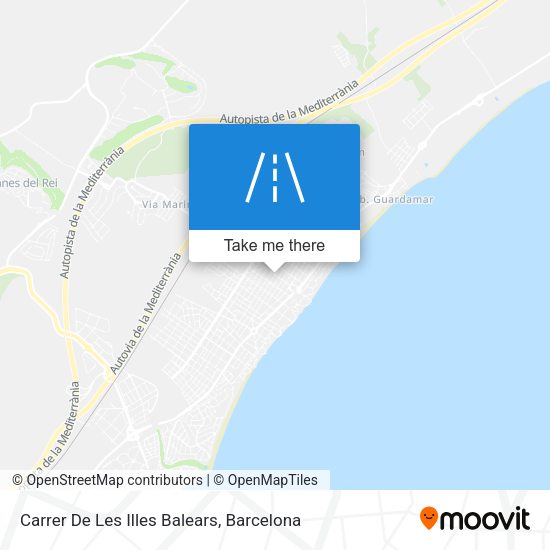 Carrer De Les Illes Balears map