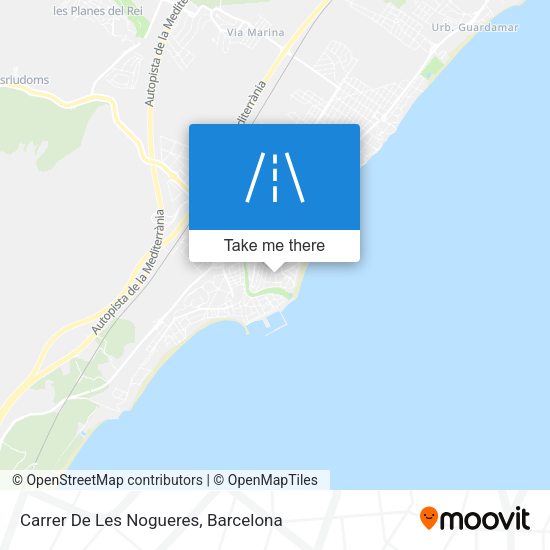 Carrer De Les Nogueres map