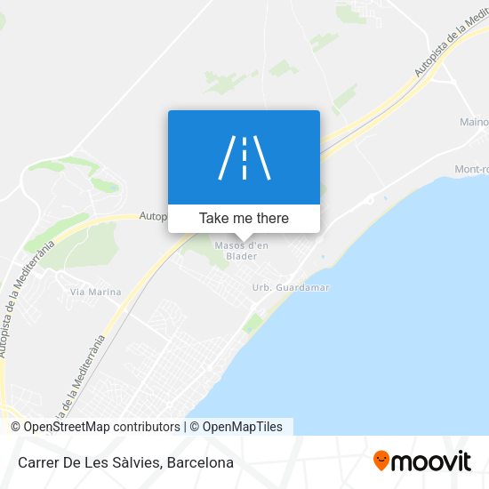 Carrer De Les Sàlvies map