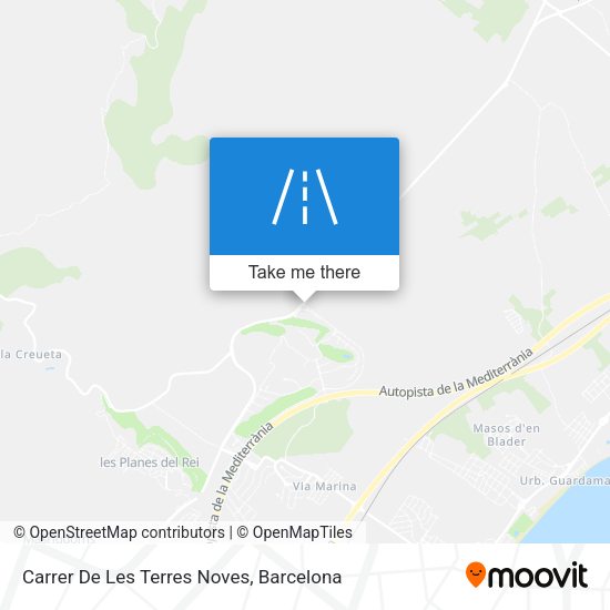 Carrer De Les Terres Noves map