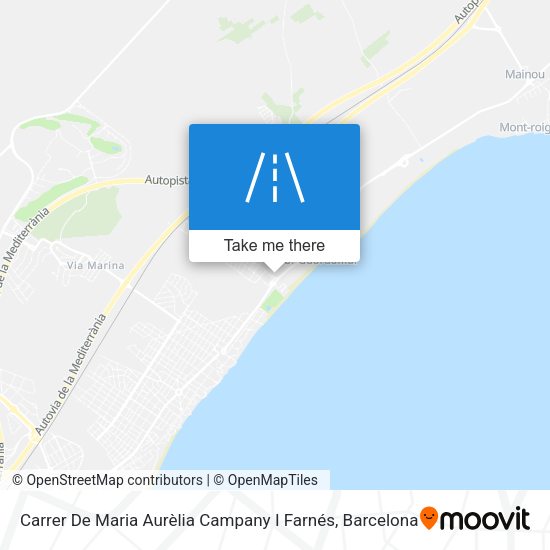 Carrer De Maria Aurèlia Campany I Farnés map