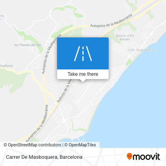 Carrer De Masboquera map