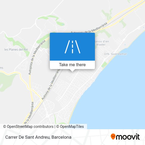 Carrer De Sant Andreu map