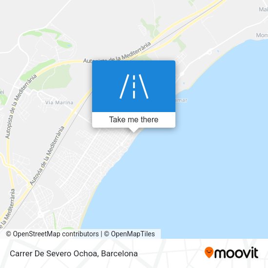 Carrer De Severo Ochoa map