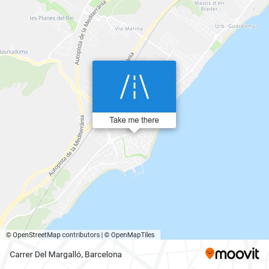 Carrer Del Margalló map