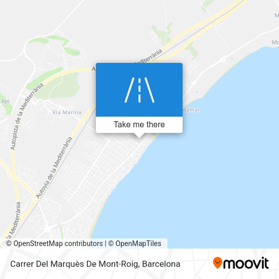 Carrer Del Marquès De Mont-Roig map