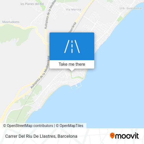 Carrer Del Riu De Llastres map