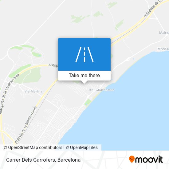 Carrer Dels Garrofers map