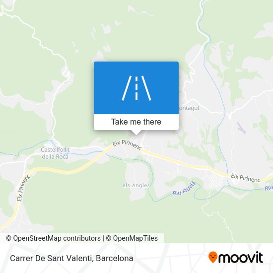 Carrer De Sant Valenti map
