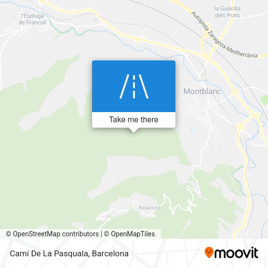 Camí De La Pasquala map